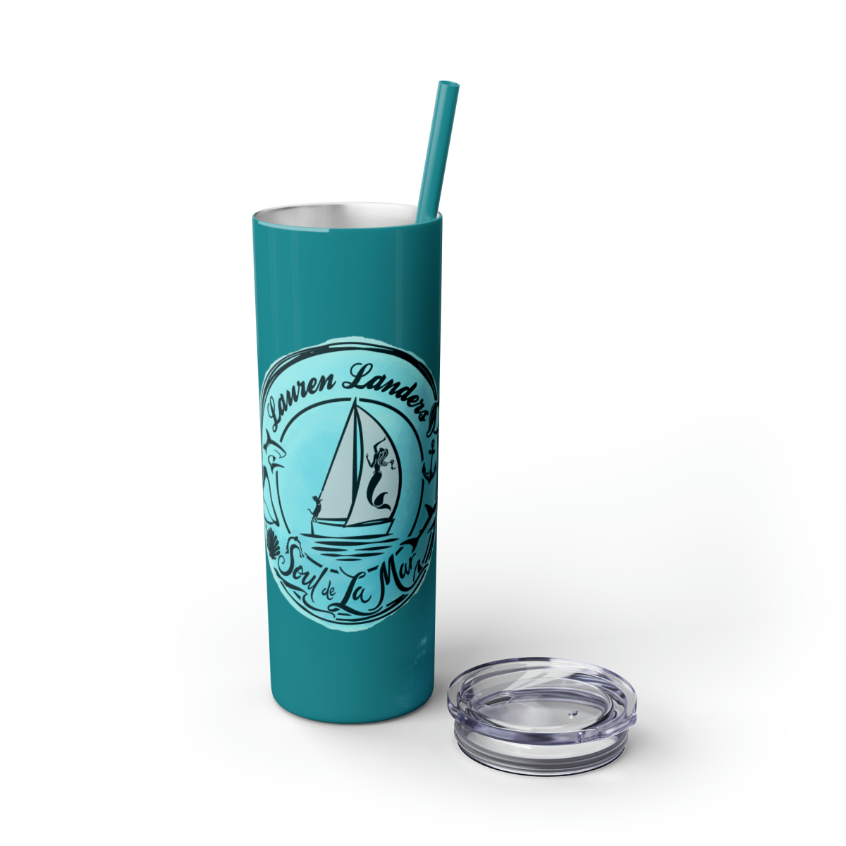 Skinny Tumbler with Straw, 20oz - Image 15