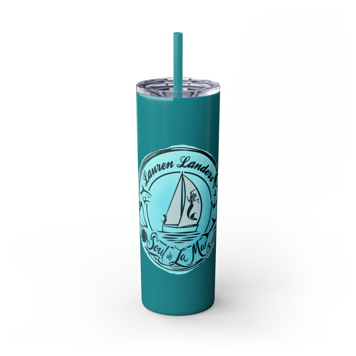 Skinny Tumbler with Straw, 20oz - Image 10