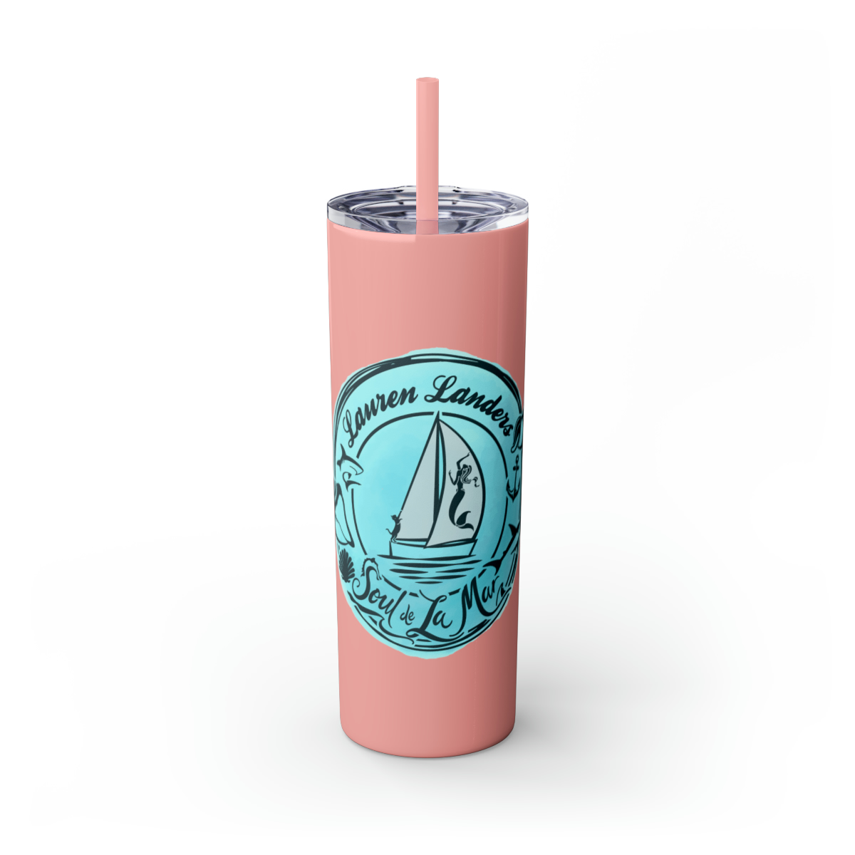 Skinny Tumbler with Straw, 20oz - Image 19