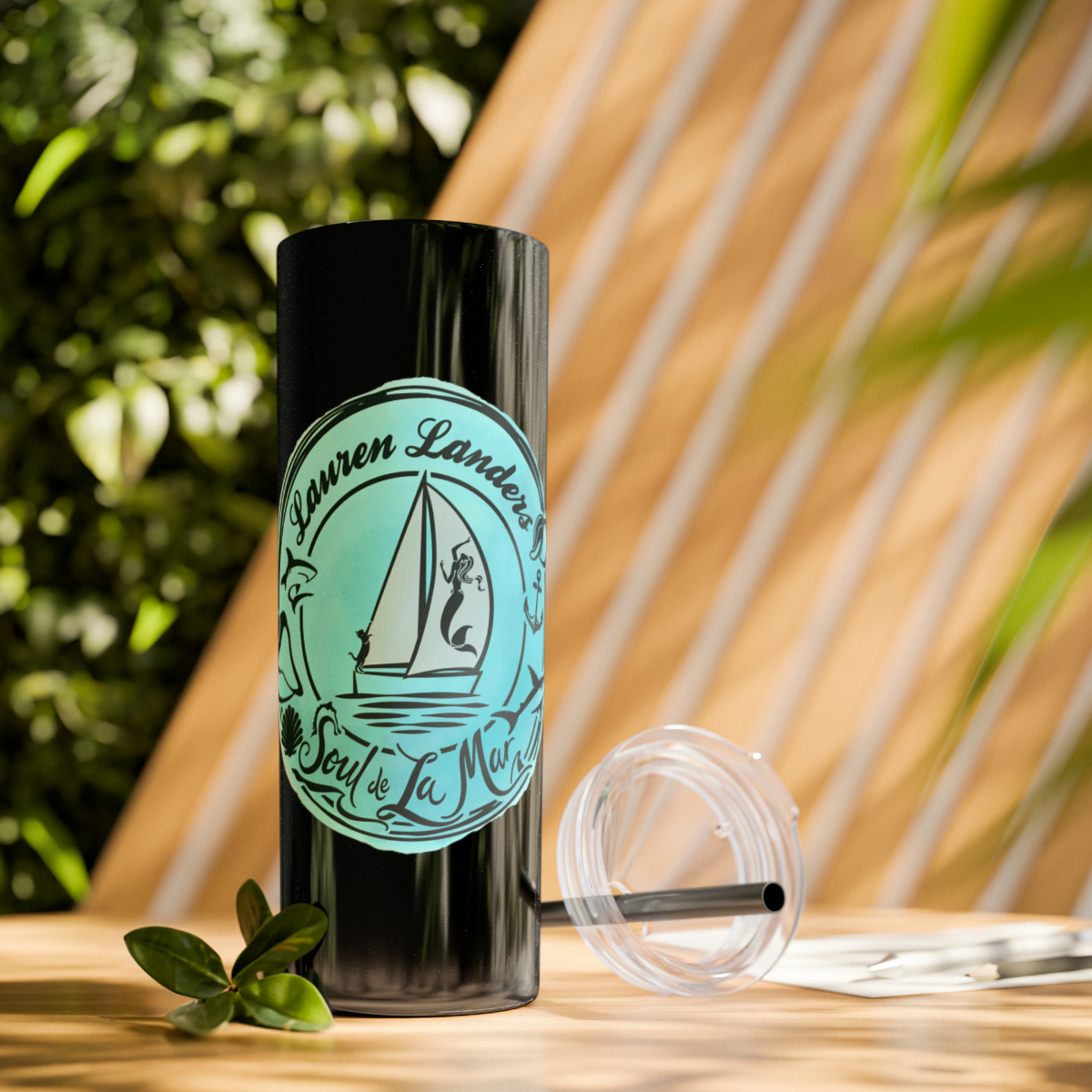 Skinny Tumbler with Straw, 20oz - Image 36