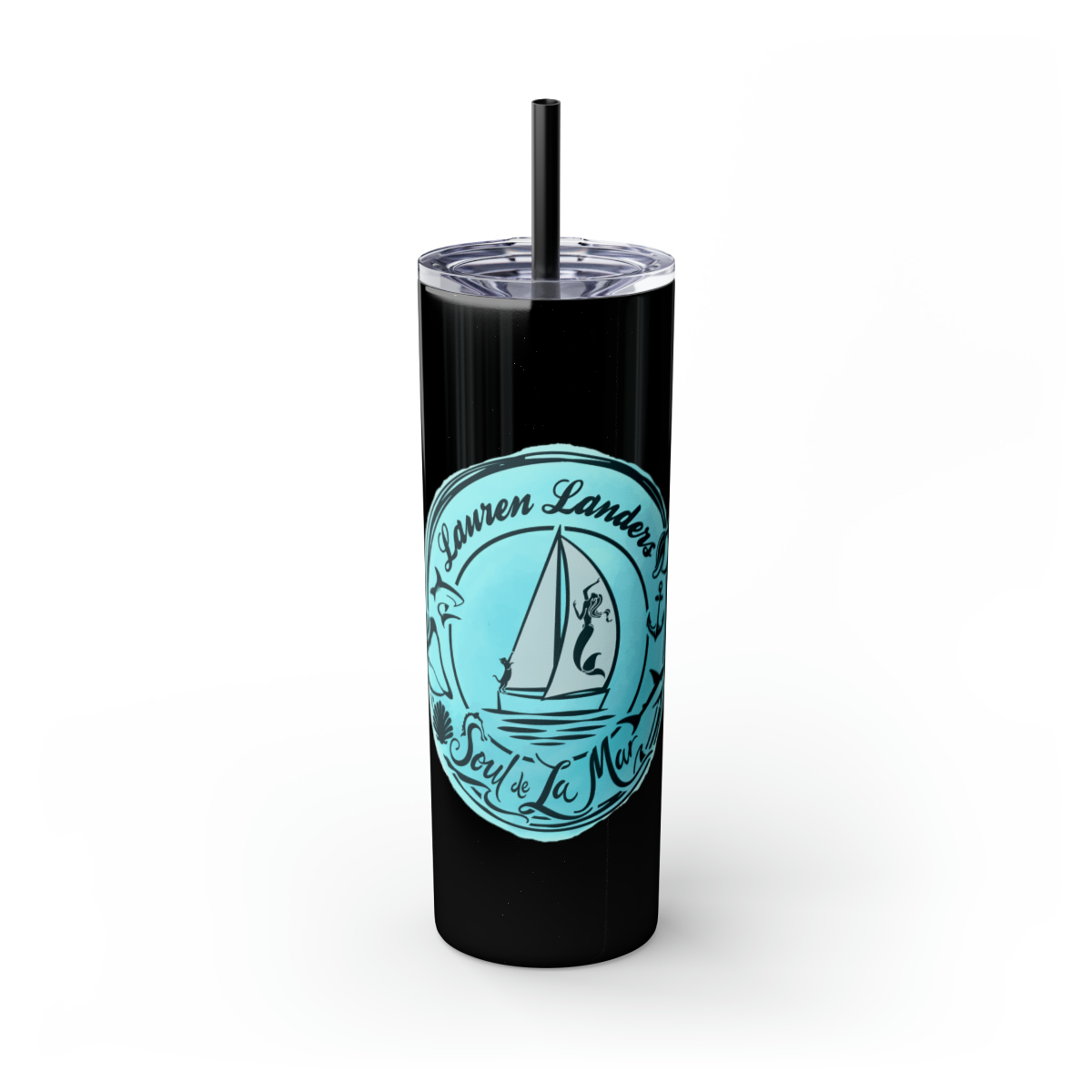 Skinny Tumbler with Straw, 20oz - Image 28