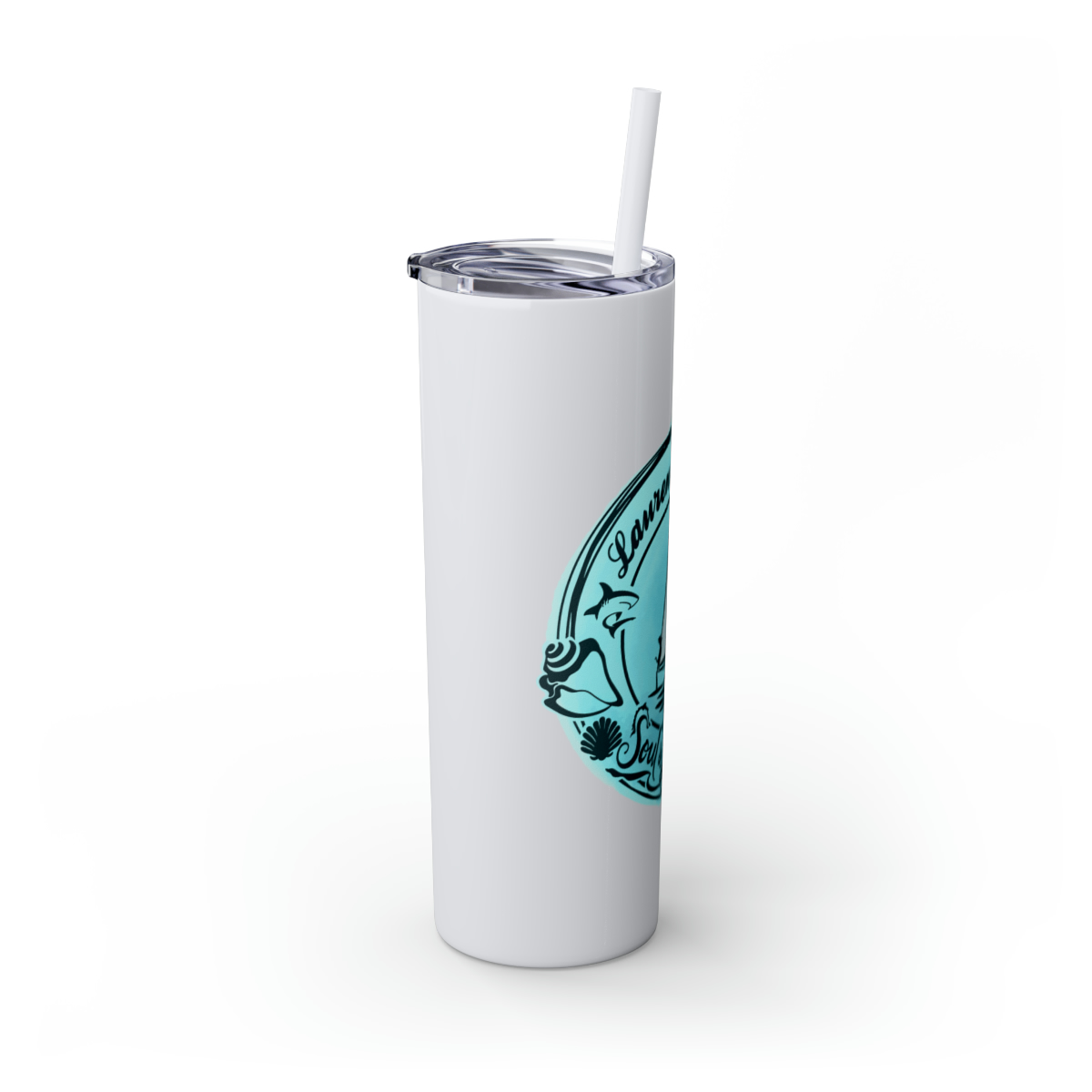 Skinny Tumbler with Straw, 20oz - Image 38