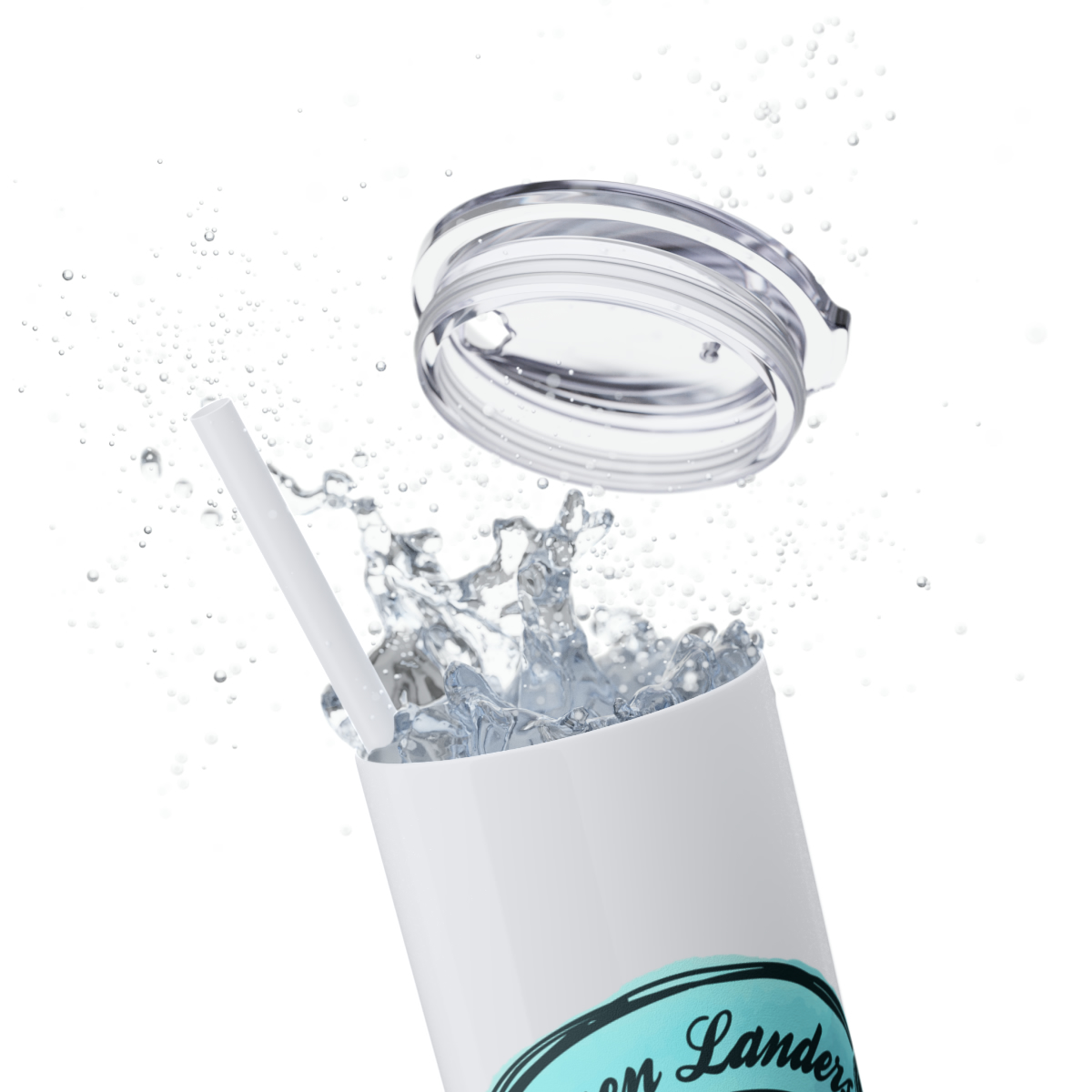 Skinny Tumbler with Straw, 20oz - Image 44