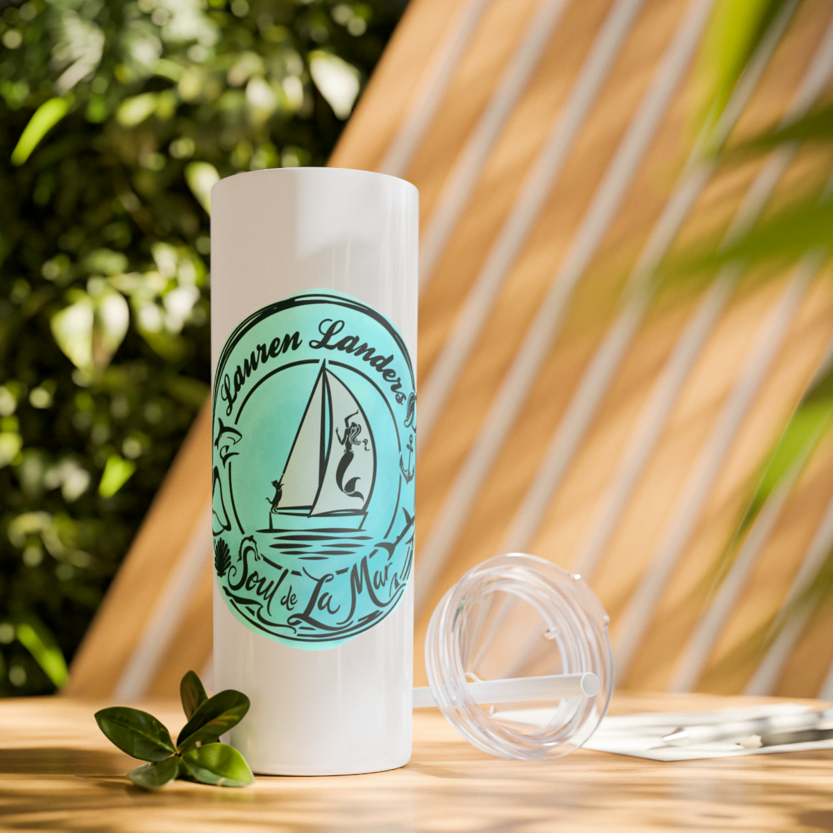 Skinny Tumbler with Straw, 20oz - Image 45