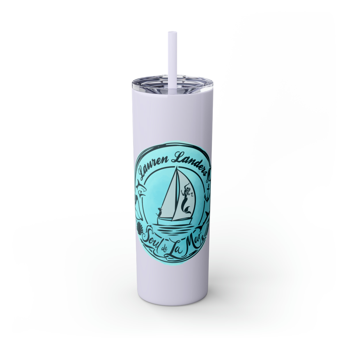 Skinny Tumbler with Straw, 20oz - Image 46