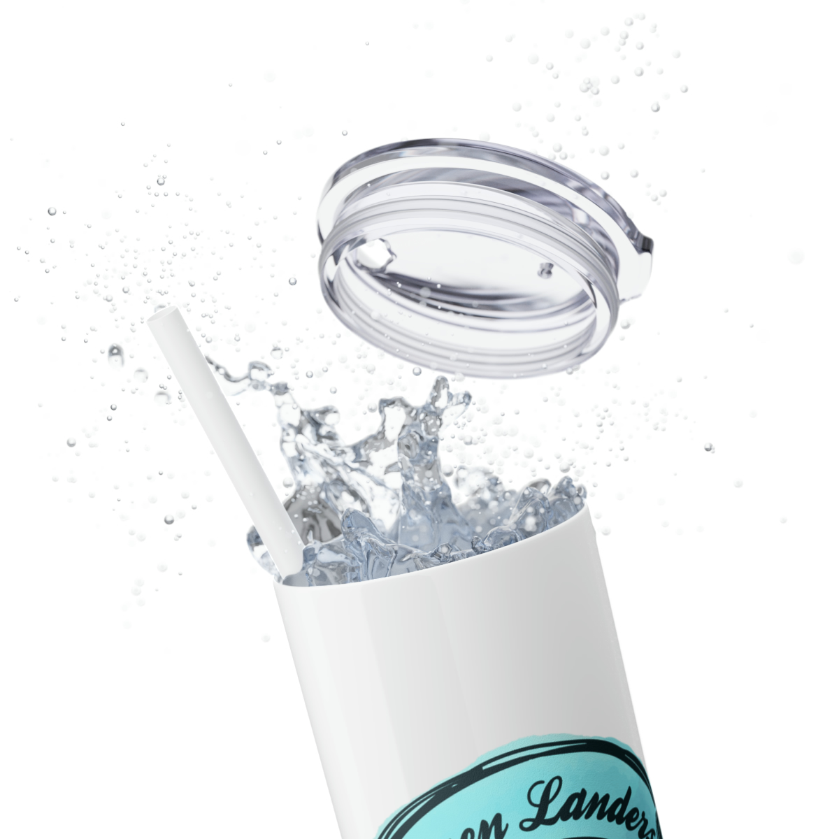 Skinny Tumbler with Straw, 20oz - Image 62