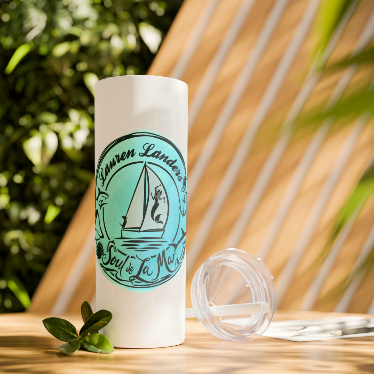 Skinny Tumbler with Straw, 20oz - Image 63