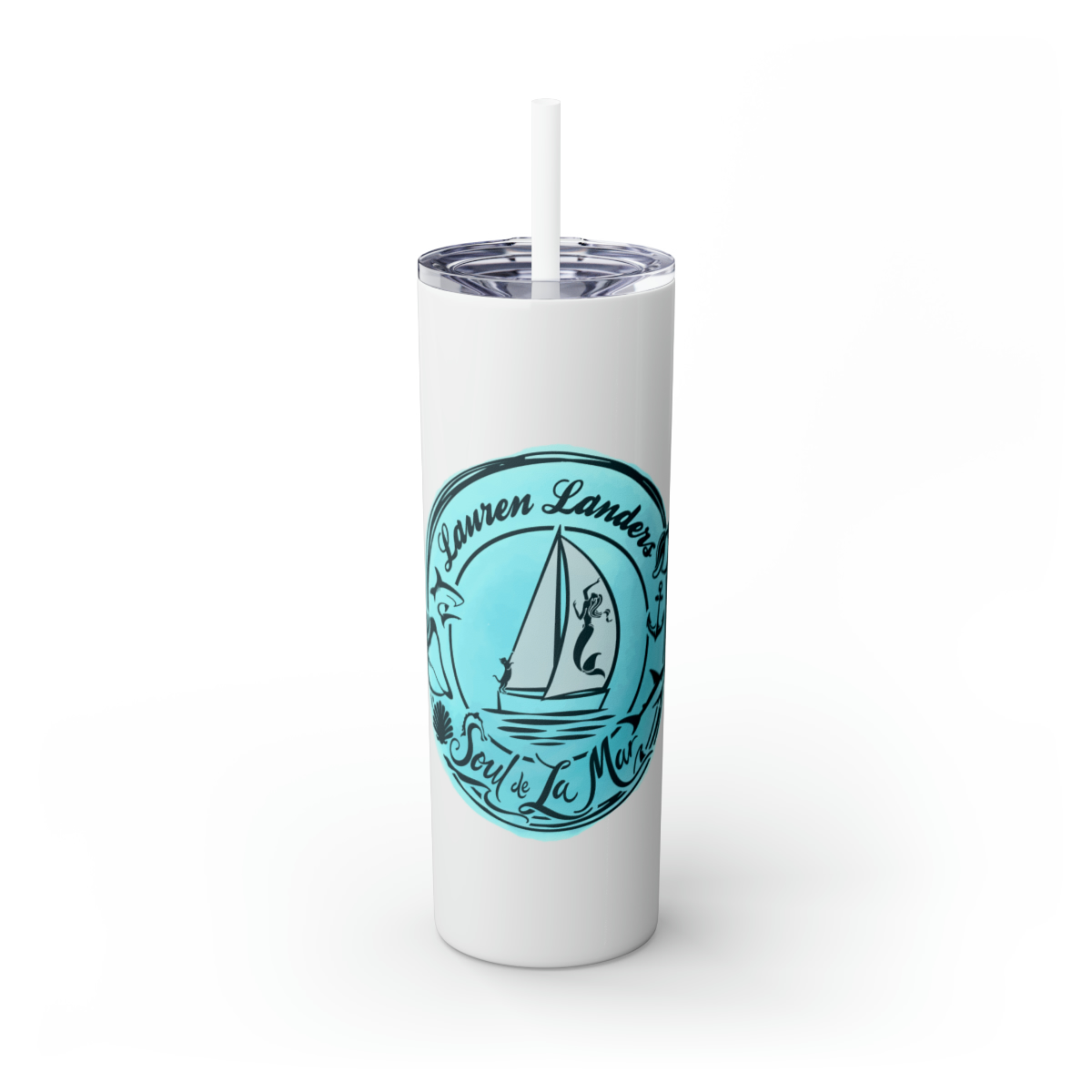 Skinny Tumbler with Straw, 20oz - Image 55