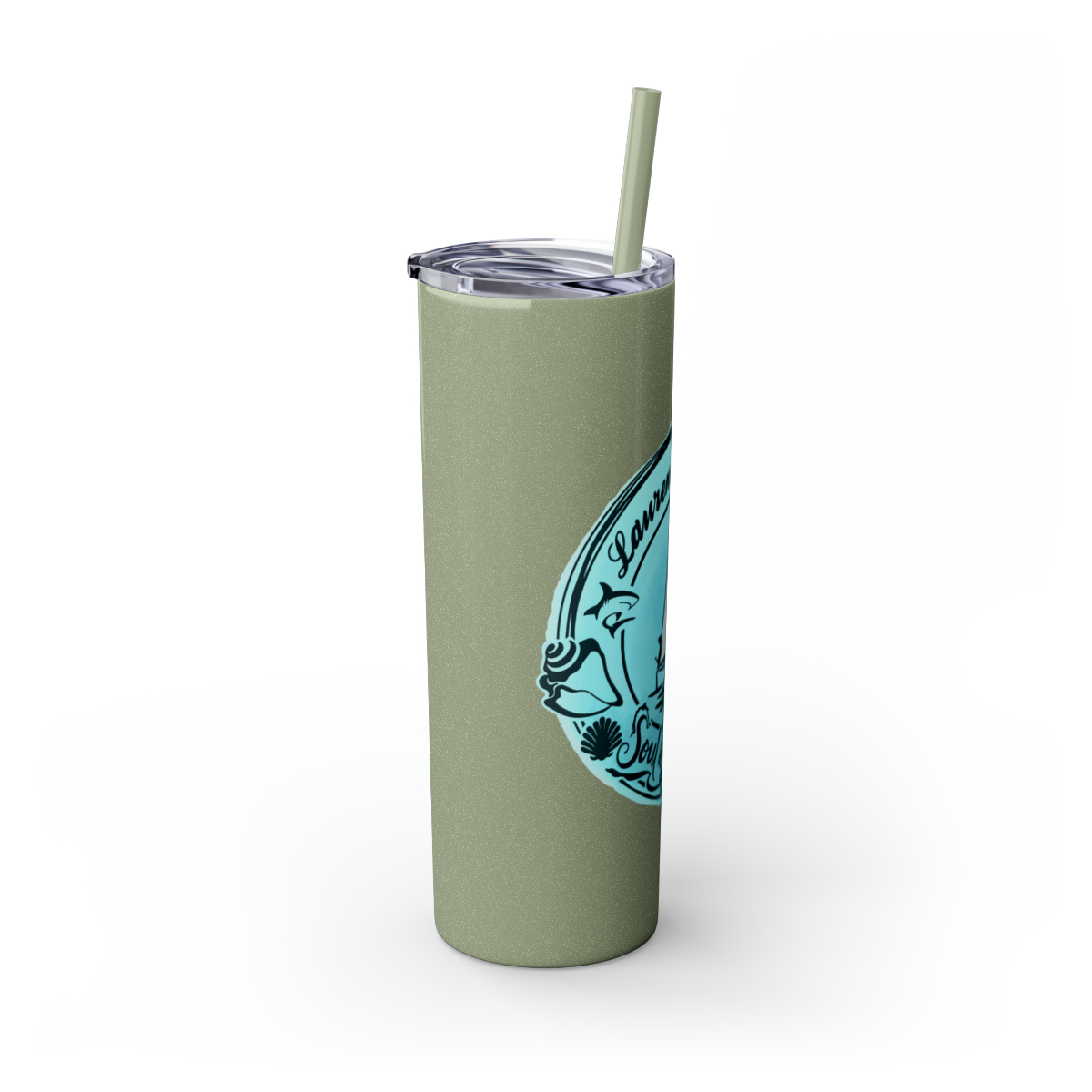 Skinny Tumbler with Straw, 20oz - Image 65