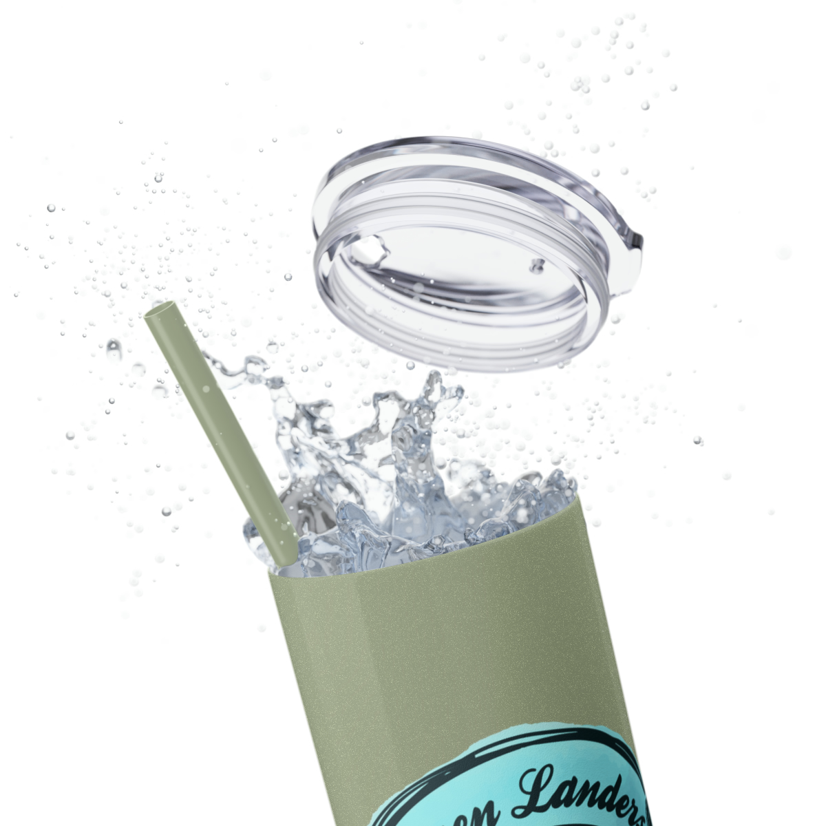 Skinny Tumbler with Straw, 20oz - Image 71