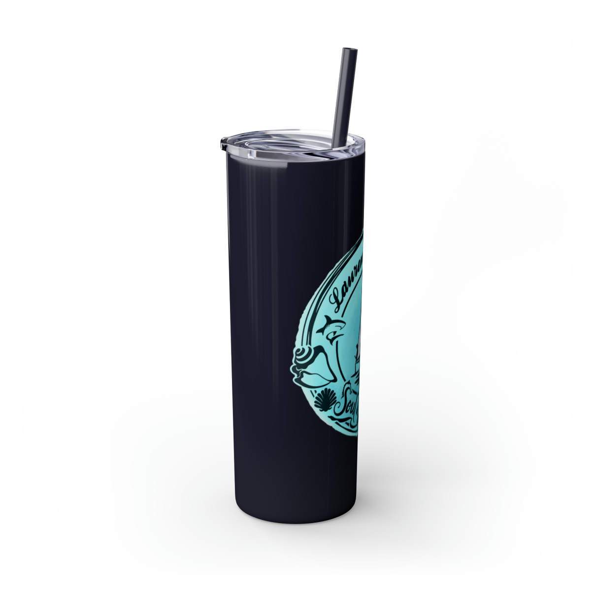 Skinny Tumbler with Straw, 20oz - Image 2