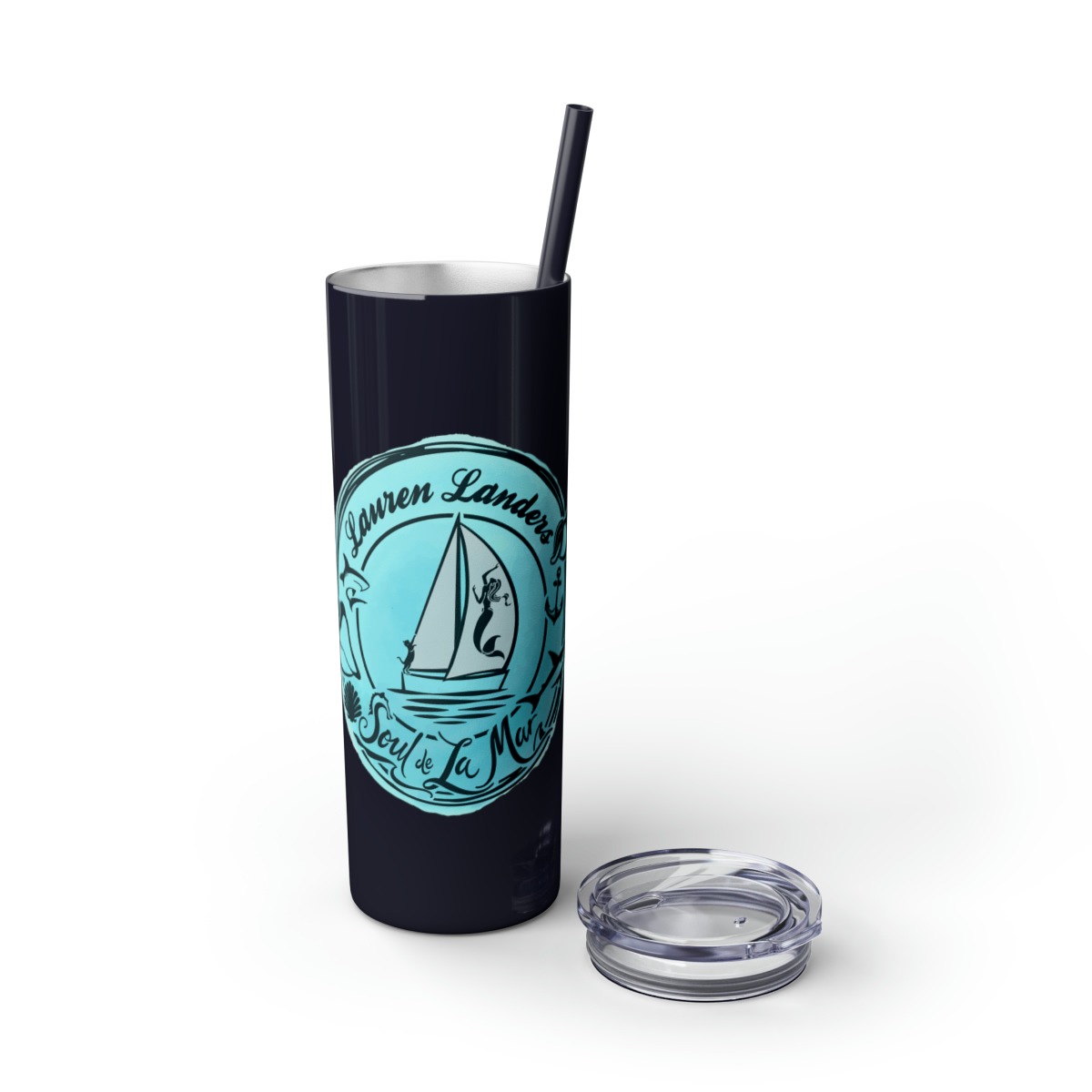 Skinny Tumbler with Straw, 20oz - Image 6