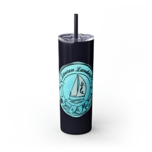 Skinny Tumbler with Straw, 20oz