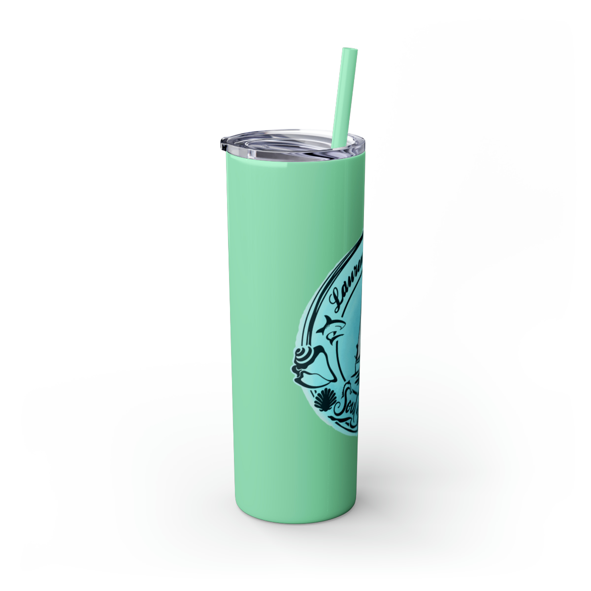 Skinny Tumbler with Straw, 20oz - Image 74