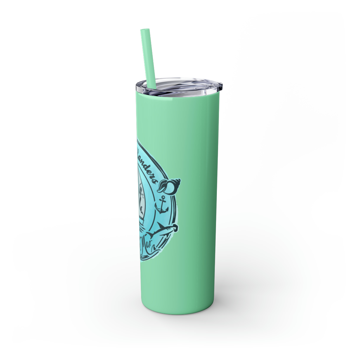 Skinny Tumbler with Straw, 20oz - Image 76