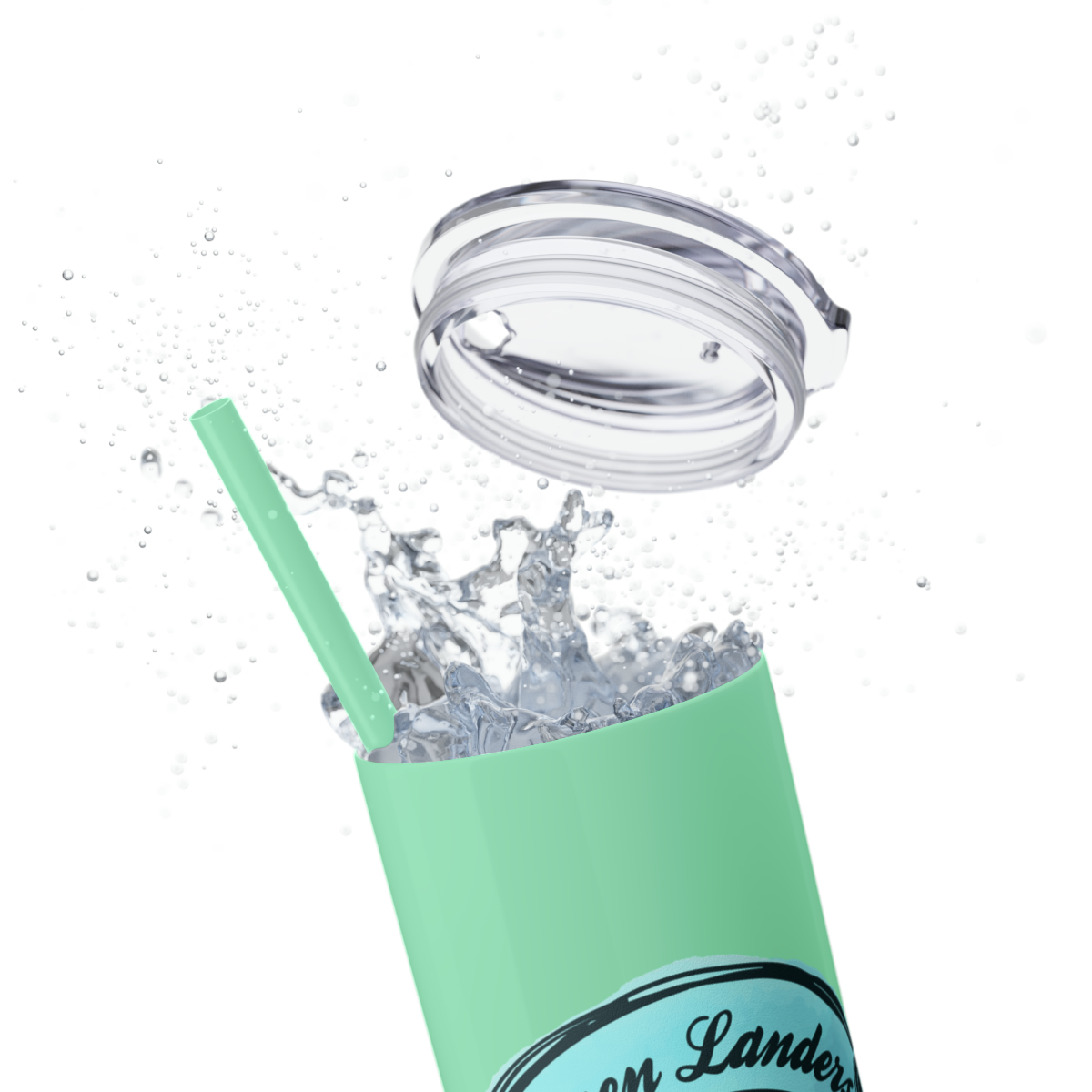Skinny Tumbler with Straw, 20oz - Image 80