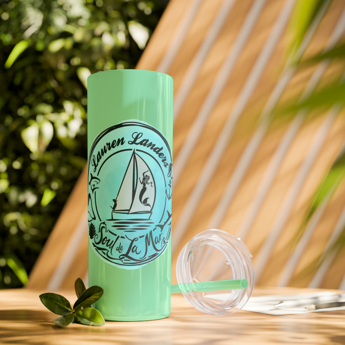 Skinny Tumbler with Straw, 20oz - Image 81