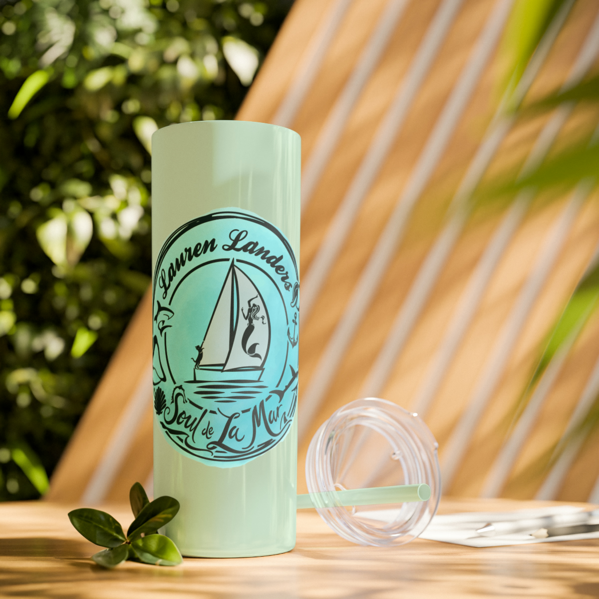 Skinny Tumbler with Straw, 20oz - Image 90