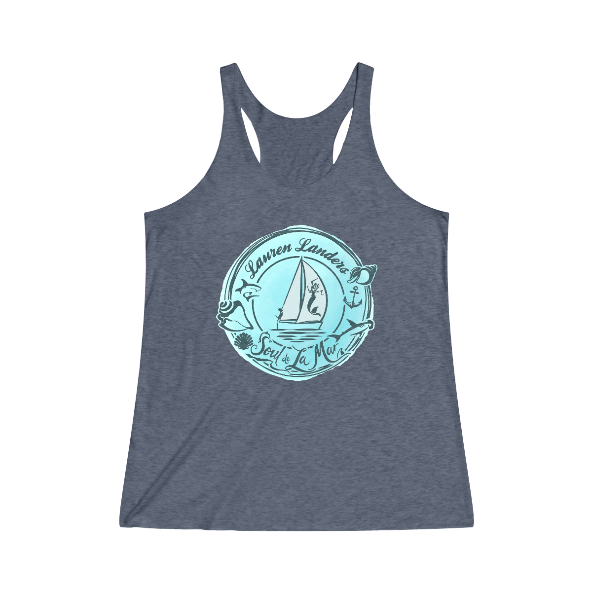 Women's Tri-Blend Racerback Tank - Image 5