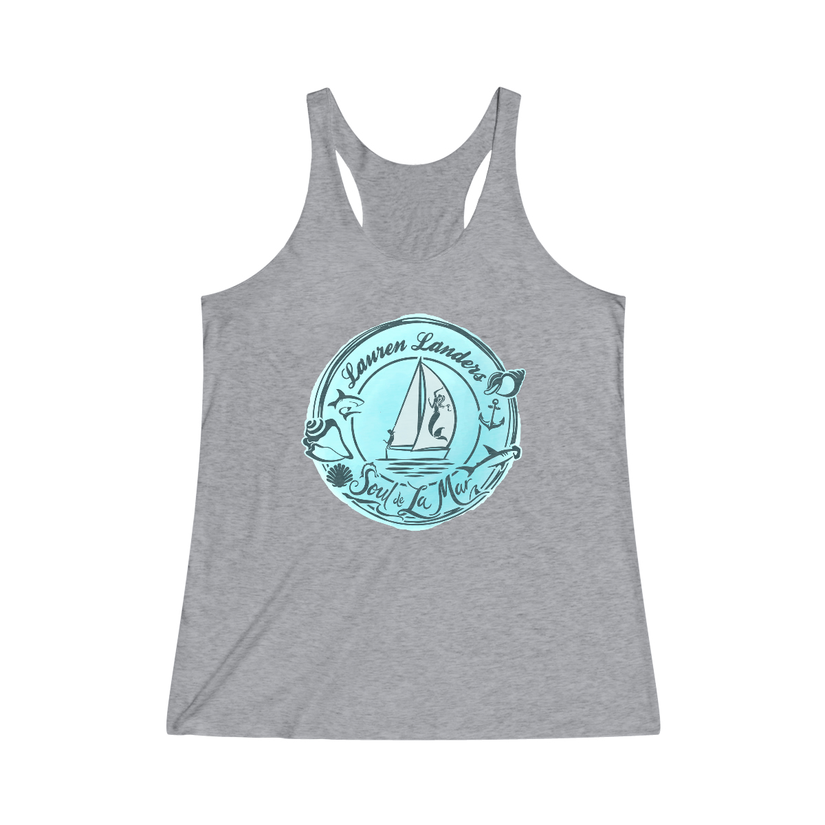 Women's Tri-Blend Racerback Tank - Image 6