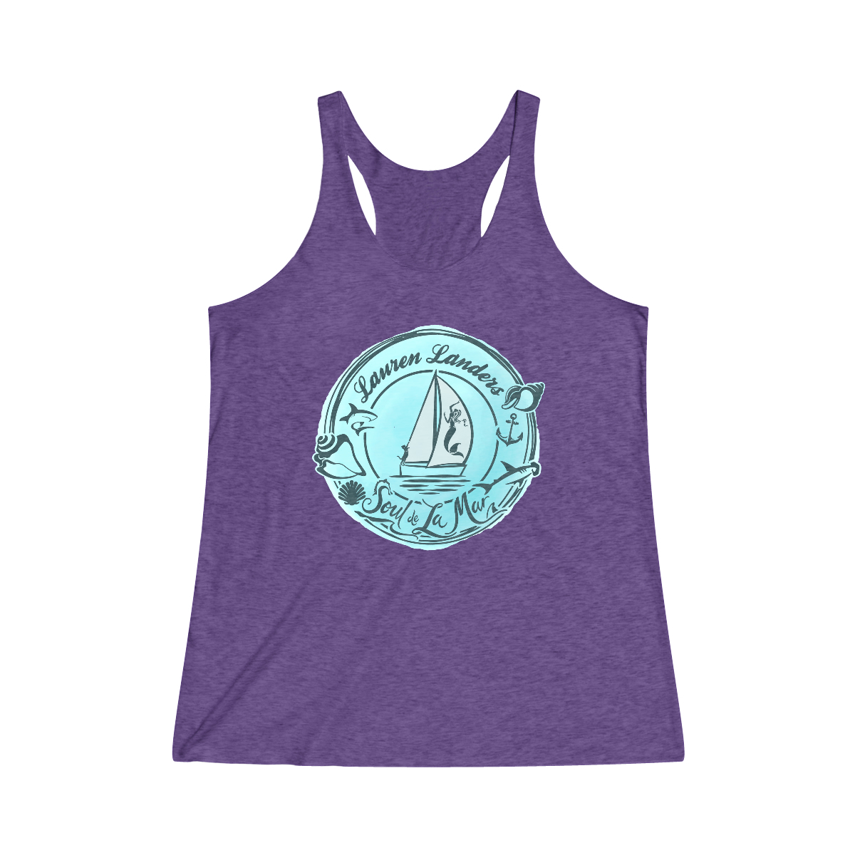 Women's Tri-Blend Racerback Tank - Image 7