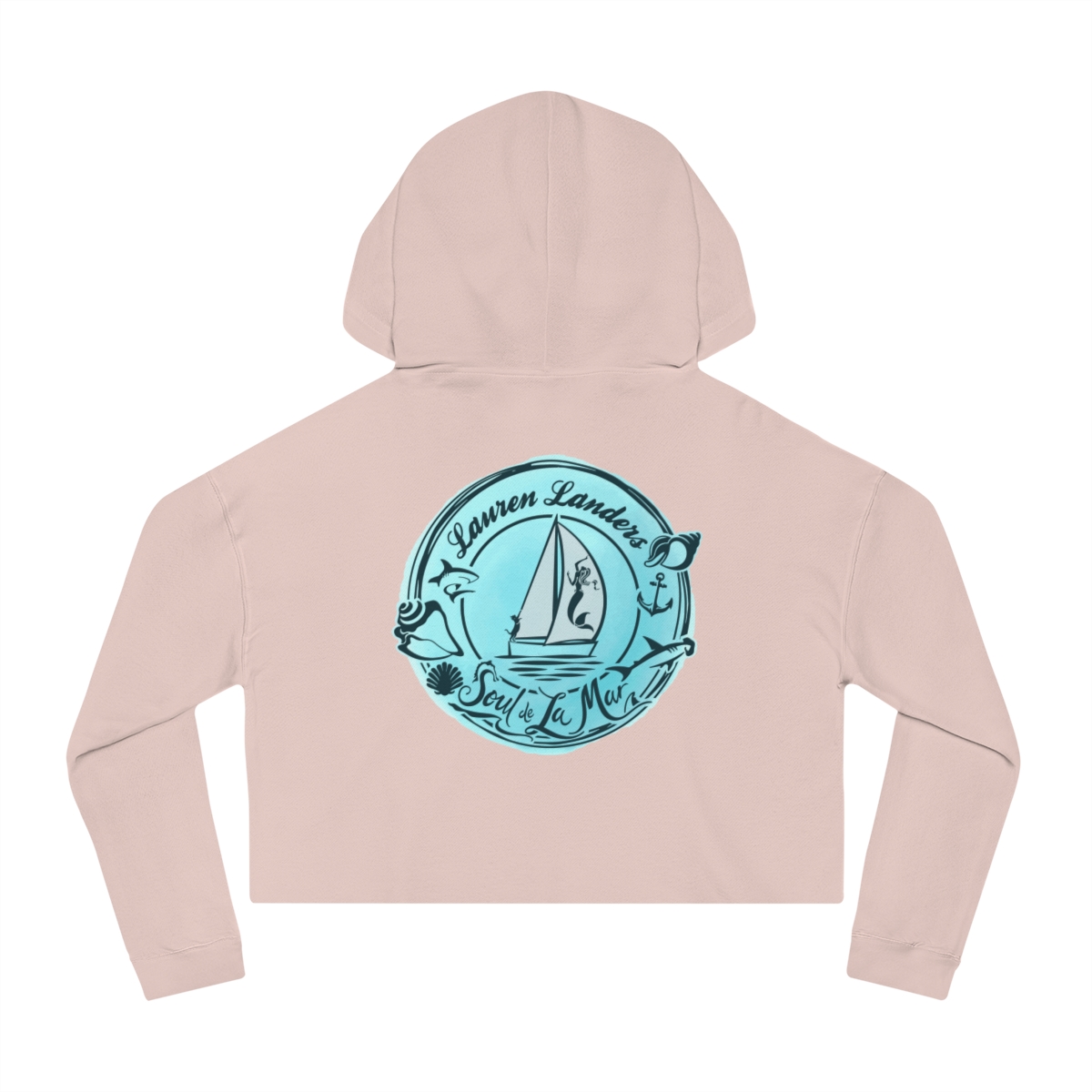Cropped Hoodie Small Logo - Image 8