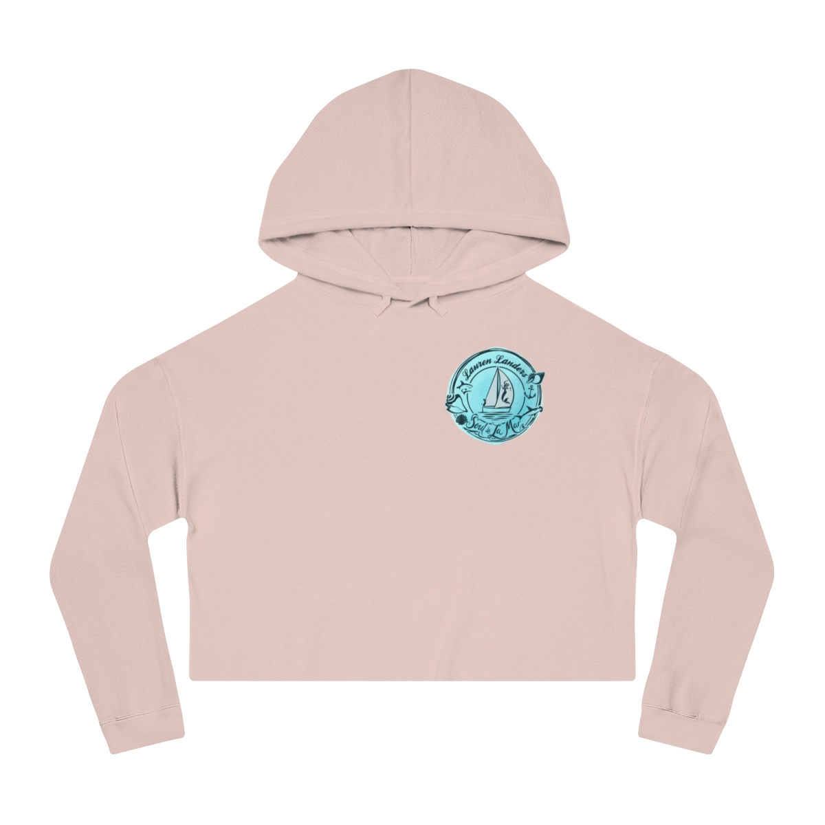 Cropped Hoodie Small Logo - Image 7