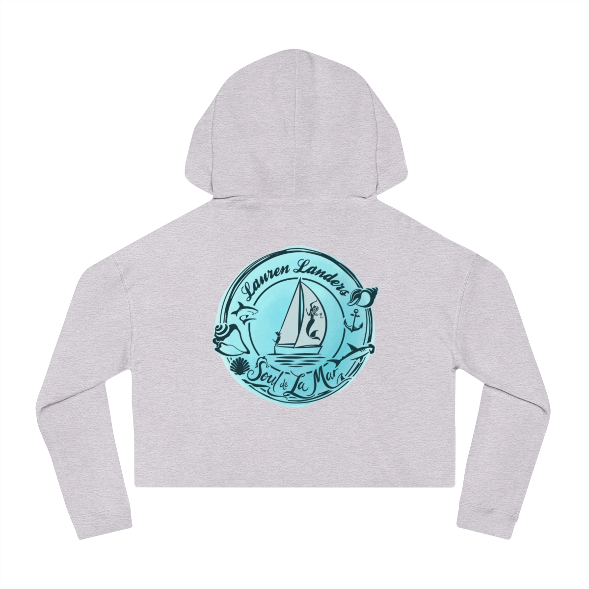 Cropped Hoodie Small Logo - Image 20