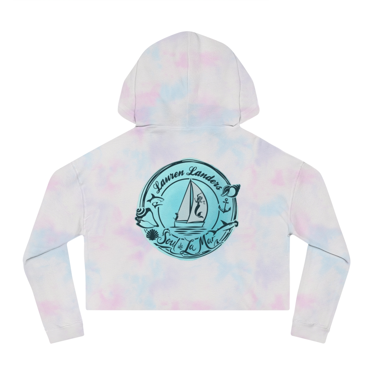Cropped Hoodie Small Logo - Image 17