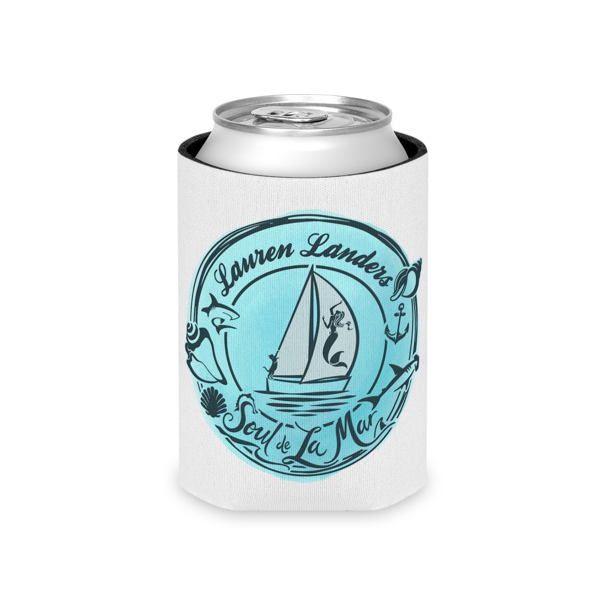White Koozie