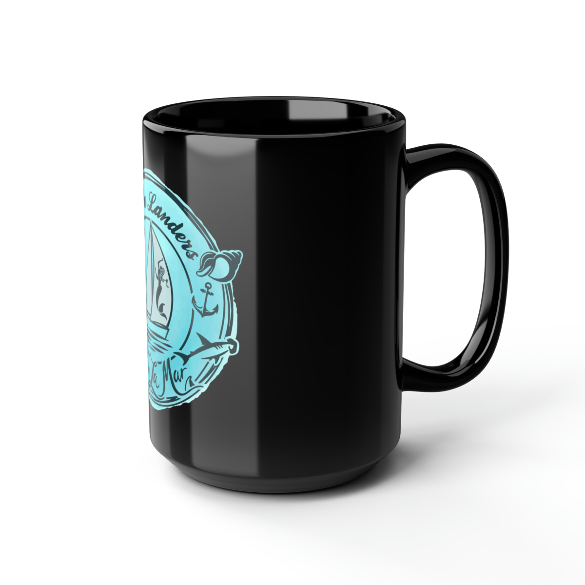 Black Mug, 15oz - Image 6