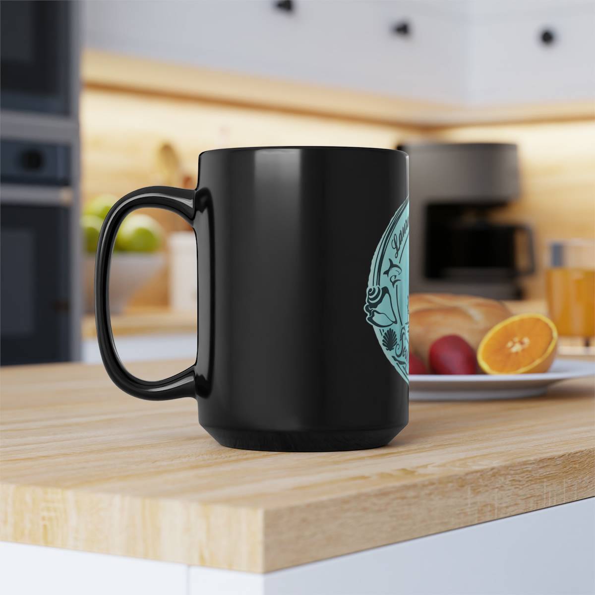 Black Mug, 15oz - Image 8