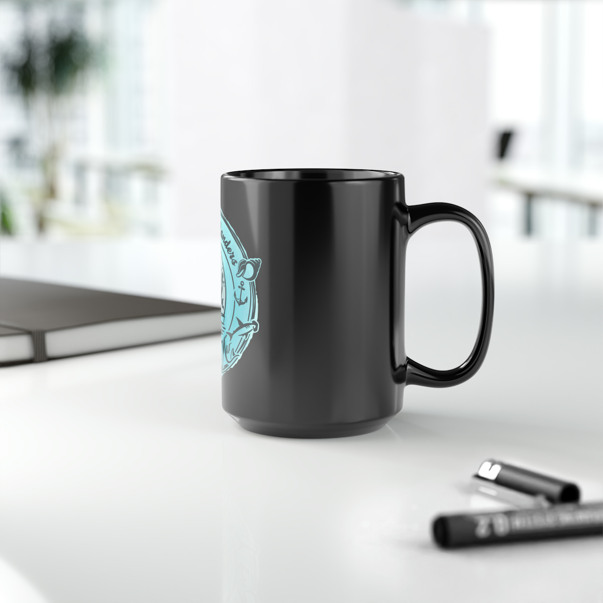 Black Mug, 15oz - Image 9