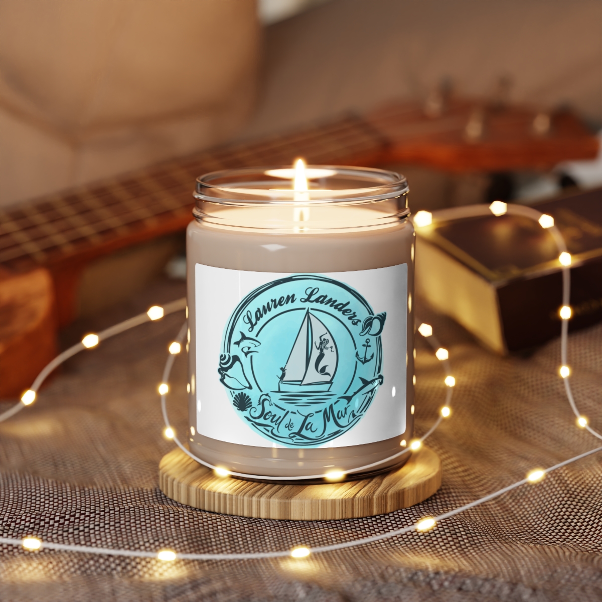 Scented Soy Candle, 9oz - Image 3