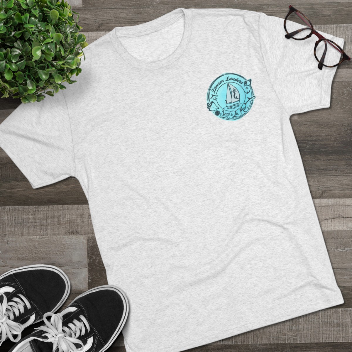 Unisex Tri-Blend Crew Tee - Image 7