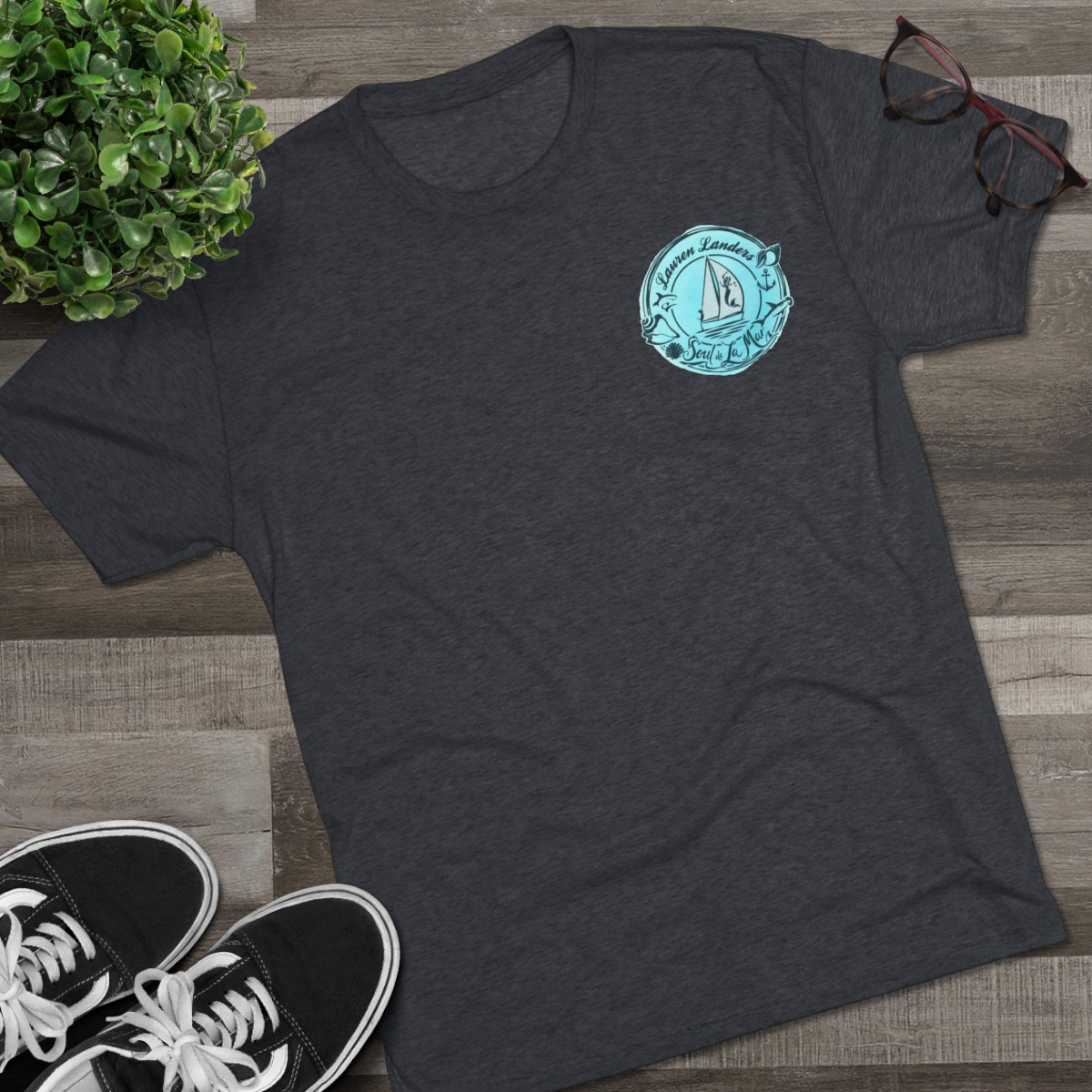 Unisex Tri-Blend Crew Tee - Image 15