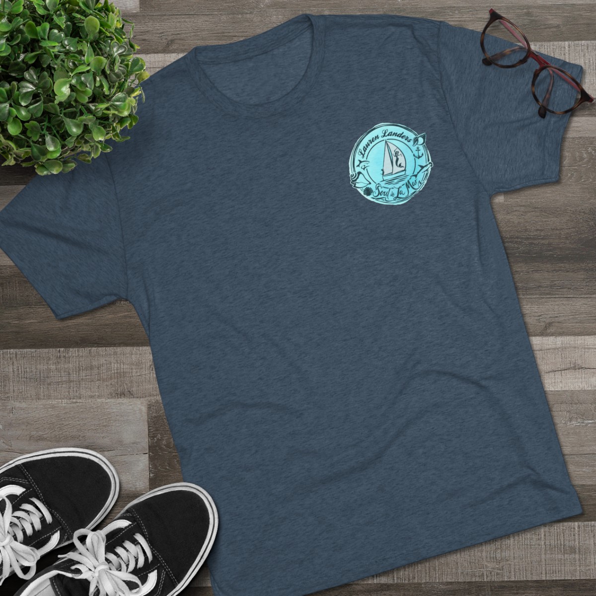Unisex Tri-Blend Crew Tee - Image 3