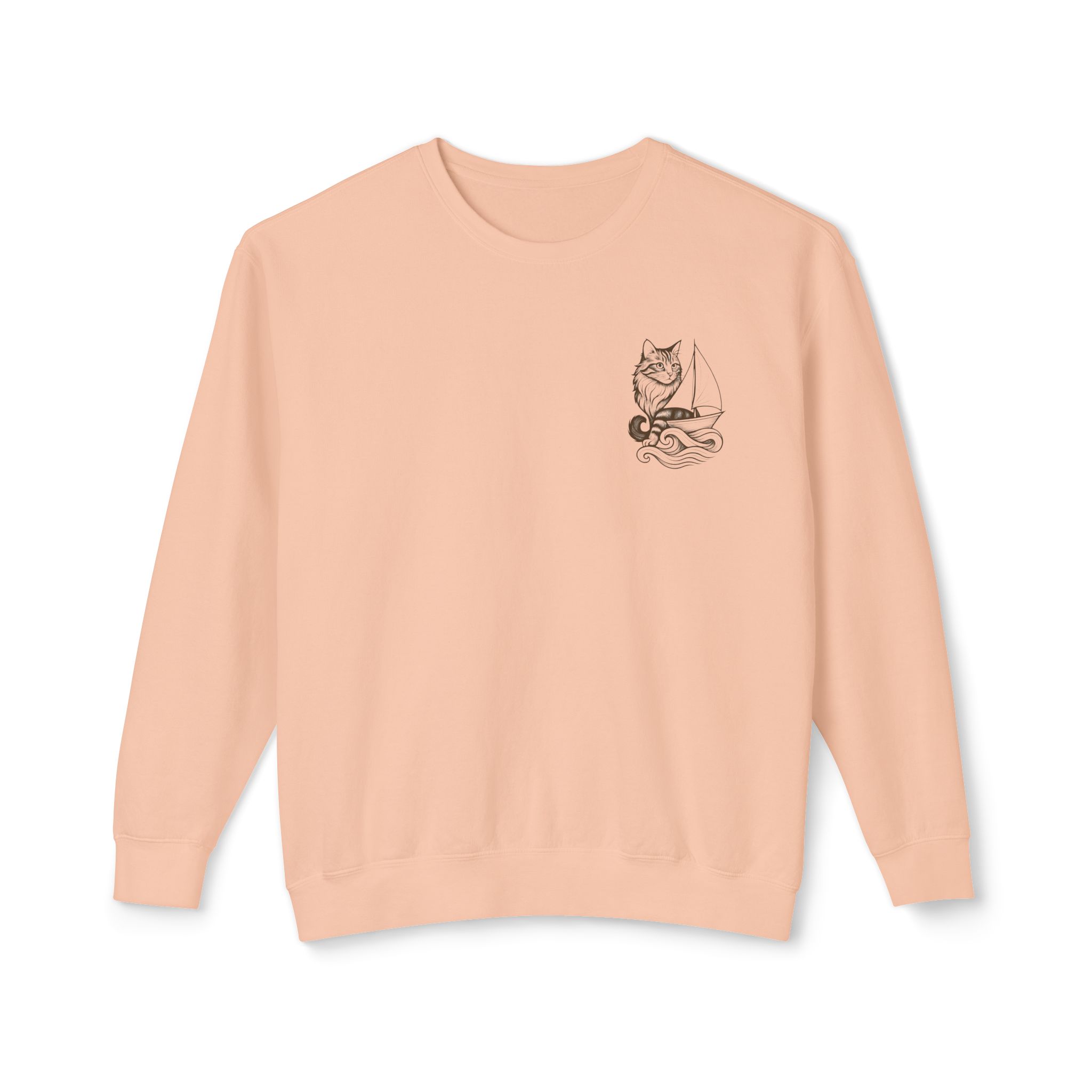 Sailing Cat lover Crewneck - Image 13