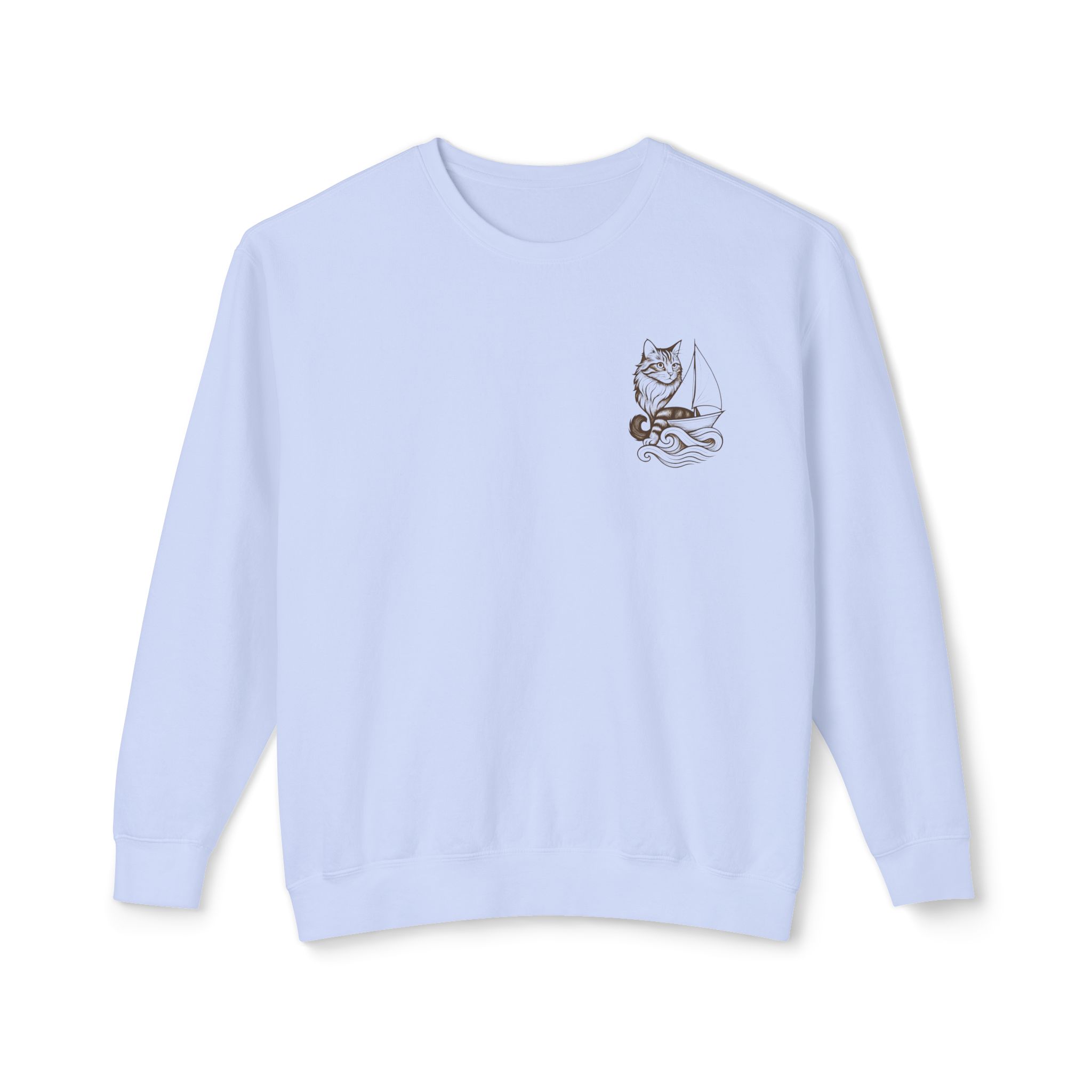 Sailing Cat lover Crewneck - Image 16